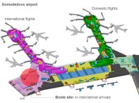 Схема теракта в аэропорту 