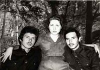 Владимир, Марина и Николай Левашовы, 1982 год