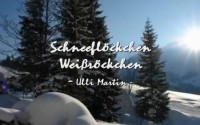 Детская песня на немецком языке Schneeflöckchen, Weißröckchen