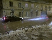 Три улицы оказались под водой из-за строительной компании.