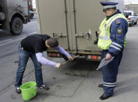 Дорожные инспекторы проверят чистоту машин