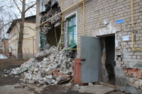 Стена жилого дома обрушилась в Лянгасово.
