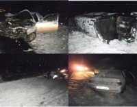 Месячный младенец с мамой попали в аварию.
