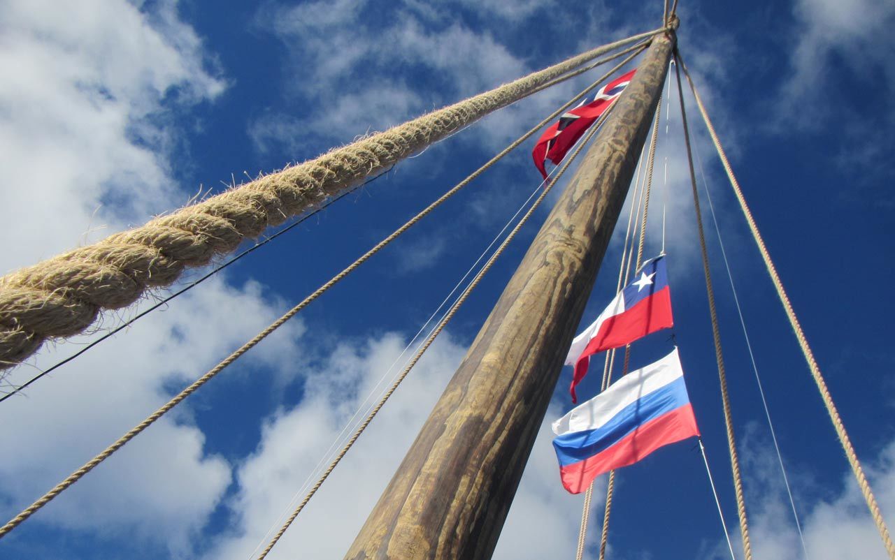 Экспедиция "Кон-Тики-2": Порвали парус (019)