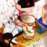 Зеркало в мыльной пене