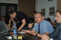 фотография с встречи блогеров и советника Президента Чувашии
